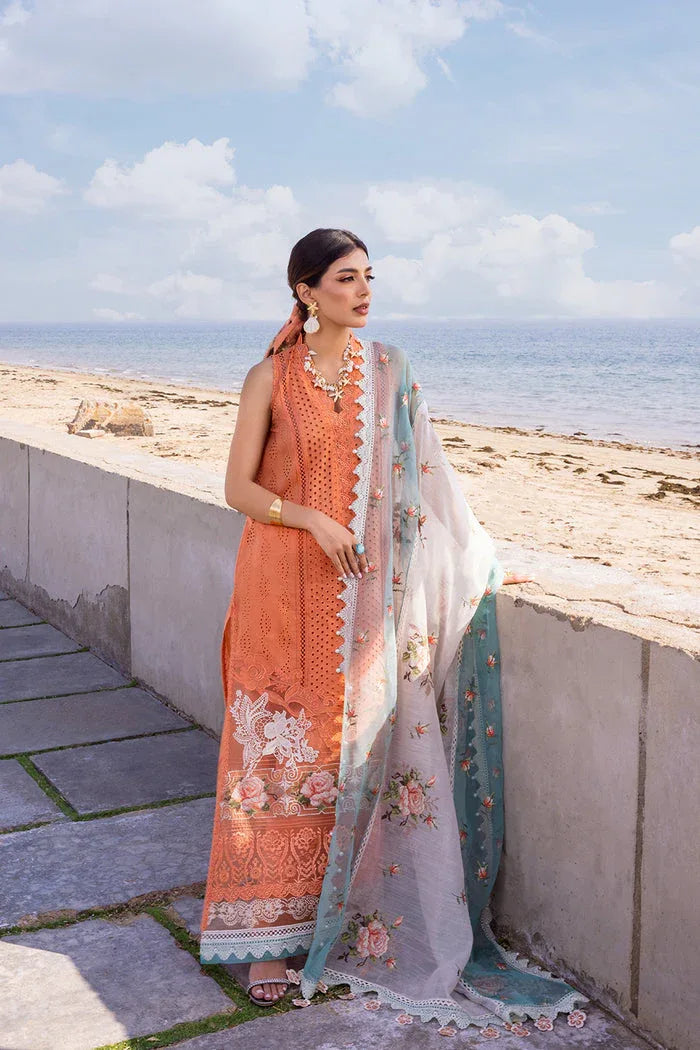 Saira Rizwan | Luxury Lawn 24 | MABE - SRLL24-04 - Rang-e-Khaas