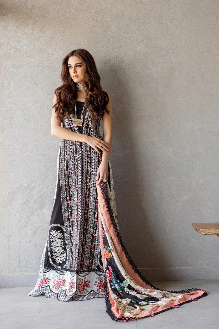 Saira Rizwan | Luxury Lawn 24 | EMBER - SRLL24-06 - Rang-e-Khaas