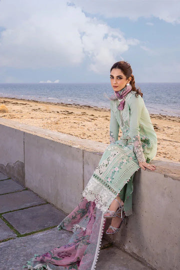 Saira Rizwan | Luxury Lawn 24 | KESHI - SRLL24-02 - Rang-e-Khaas
