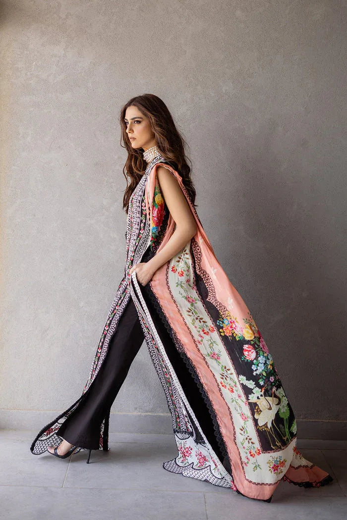Saira Rizwan | Luxury Lawn 24 | EMBER - SRLL24-06 - Rang-e-Khaas