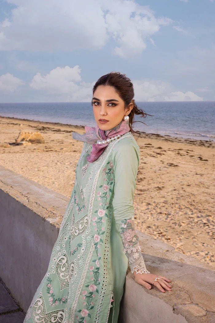 Saira Rizwan | Luxury Lawn 24 | KESHI - SRLL24-02 - Rang-e-Khaas