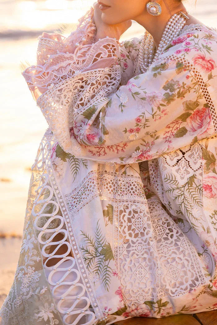 Saira Rizwan | Luxury Lawn 24 | AKOYA - SRLL24-05 - Rang-e-Khaas