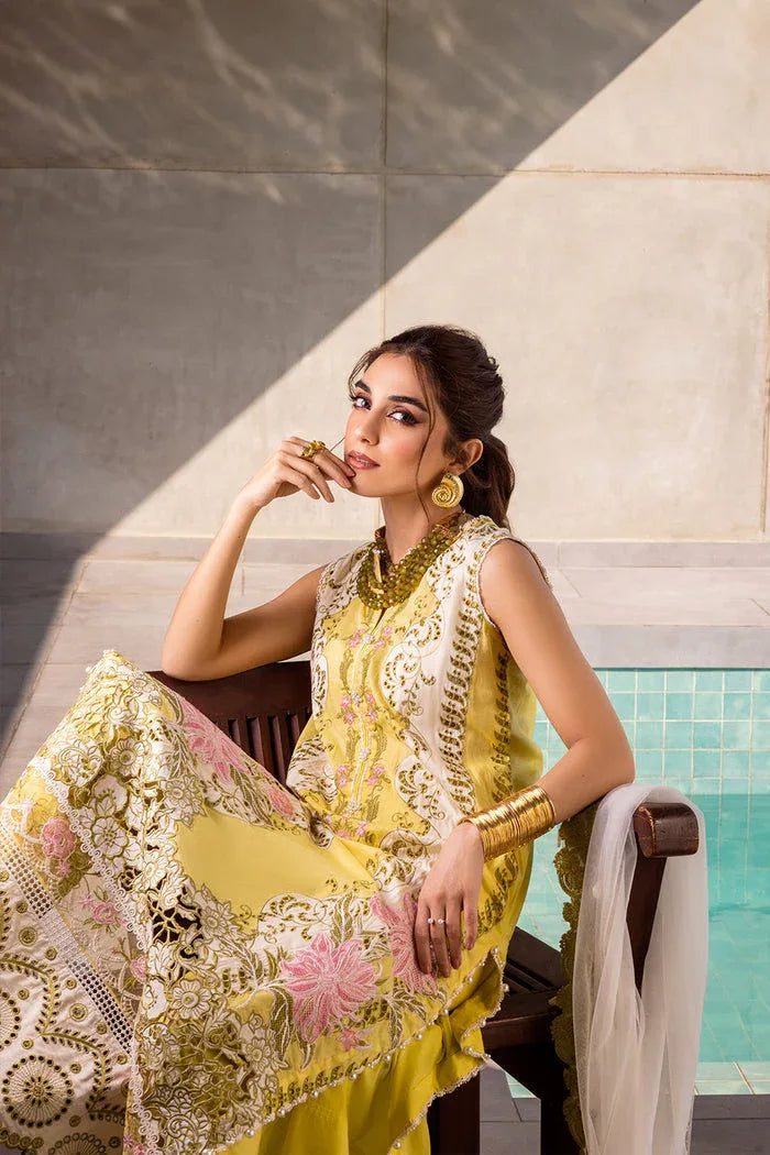 Saira Rizwan | Luxury Lawn 24 | TIFFANY - SRLL24-03 - Rang-e-Khaas