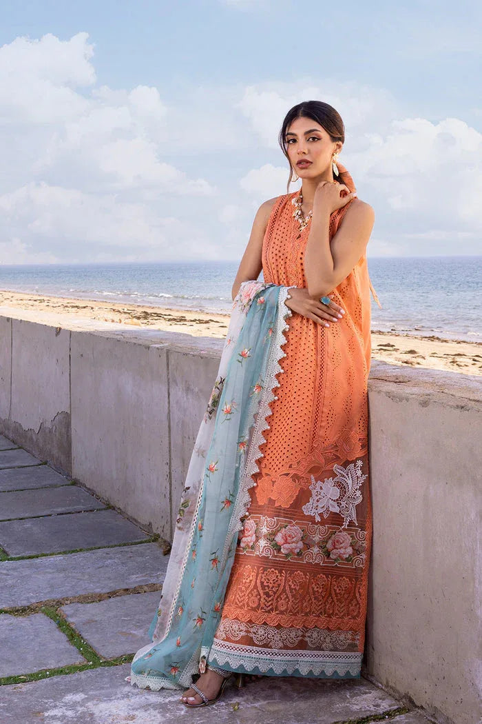 Saira Rizwan | Luxury Lawn 24 | MABE - SRLL24-04 - Rang-e-Khaas