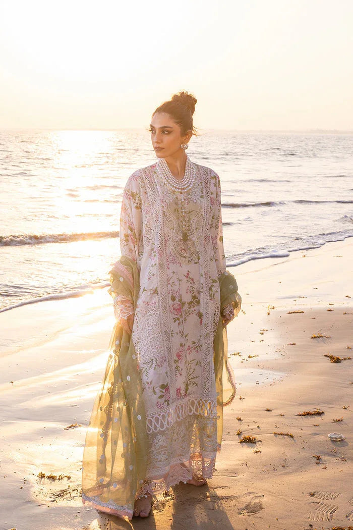 Saira Rizwan | Luxury Lawn 24 | AKOYA - SRLL24-05 - Rang-e-Khaas