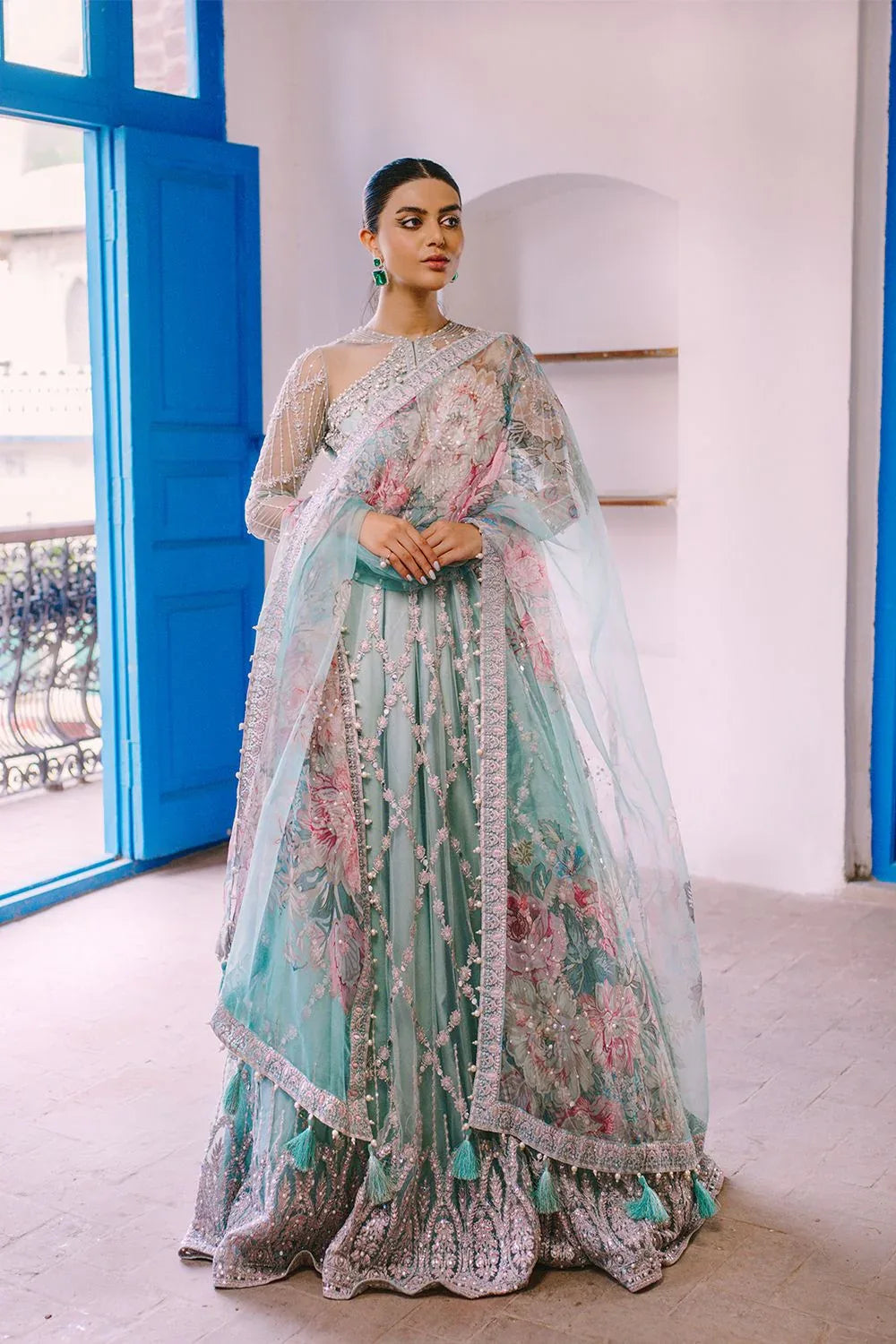 Saira Rizwan | Serafina Festive Formals | ZAYAB - SR-06 - Rang-e-Khaas