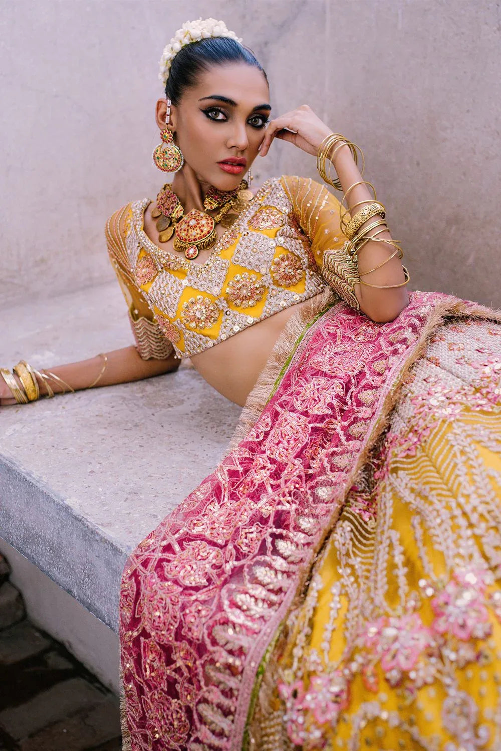 Saira Rizwan | Serafina Festive Formals | ZARI - SR-02 - Rang-e-Khaas