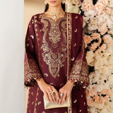 Alizeh | Luxury Raw Silk | AF-RS-01-SALSA