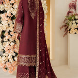 Alizeh | Luxury Raw Silk | AF-RS-01-SALSA