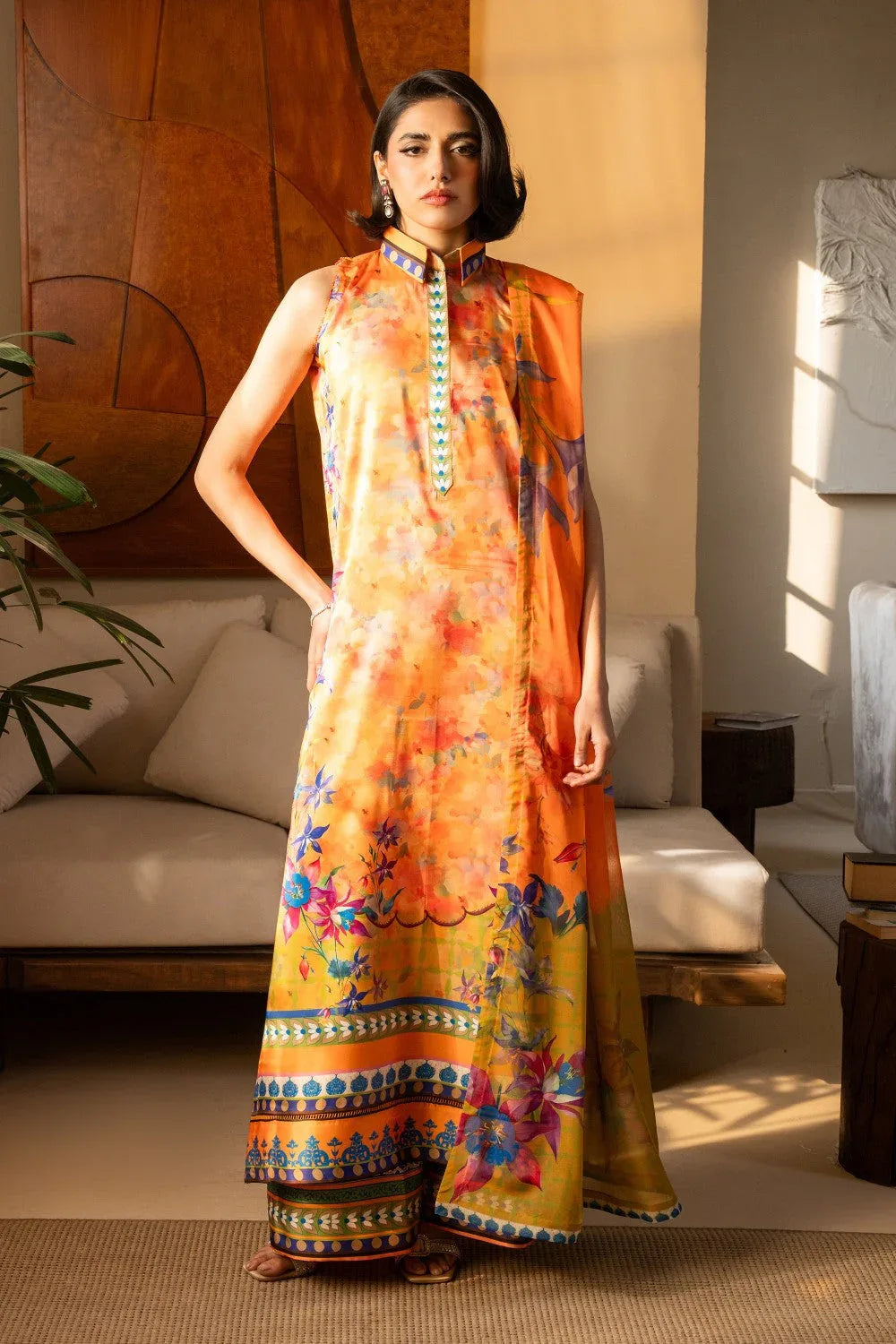 Maryum N Maria | Nazm Collection | SASHA - MS50460 - Rang-e-Khaas