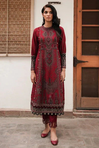 Jazmin | Winter Edition 24 | SLUB KHADDAR UW-0075 - Rang-e-Khaas
