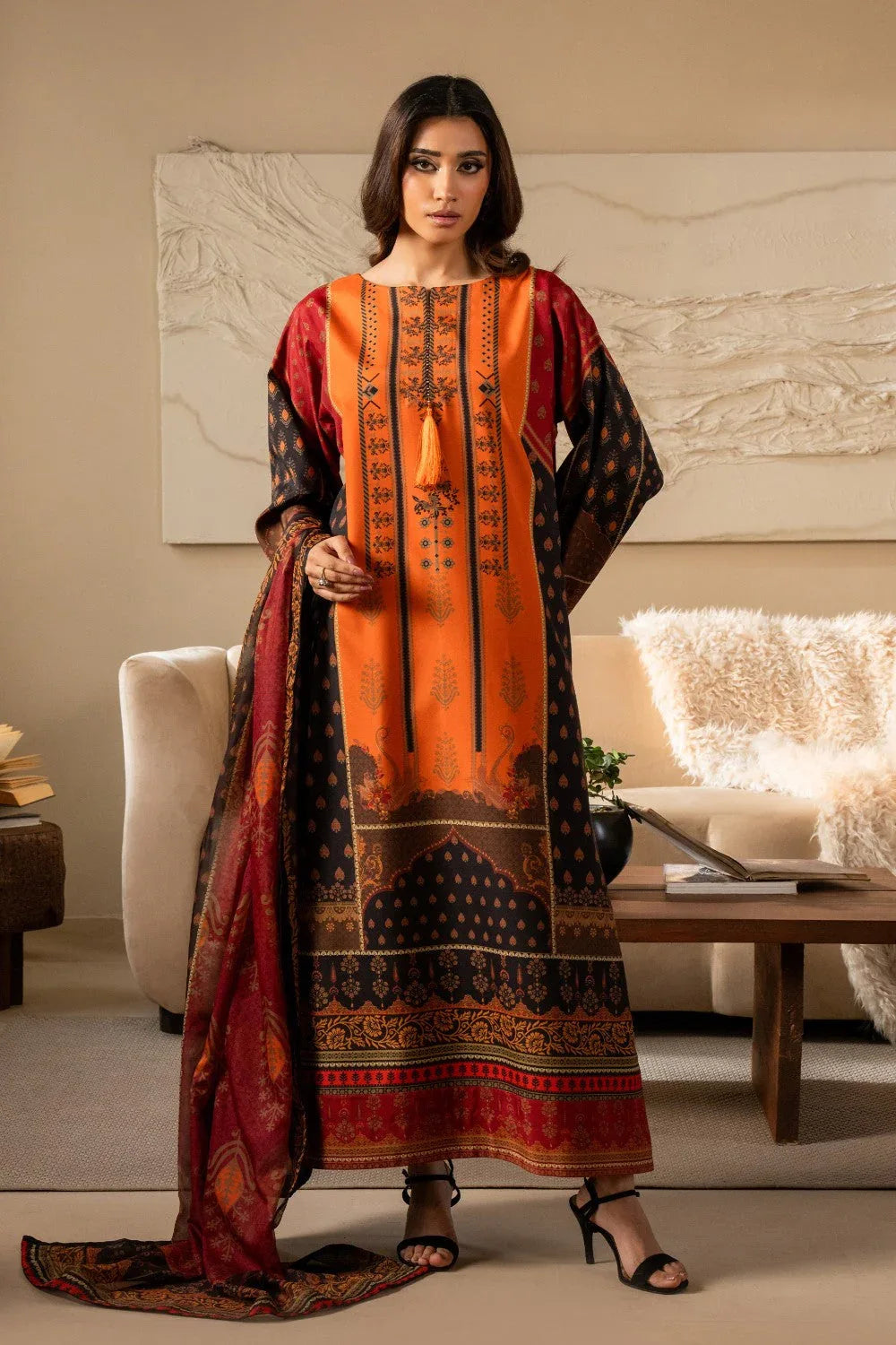 Maryum N Maria | Nazm Collection | SELENA - MS50463 - Rang-e-Khaas
