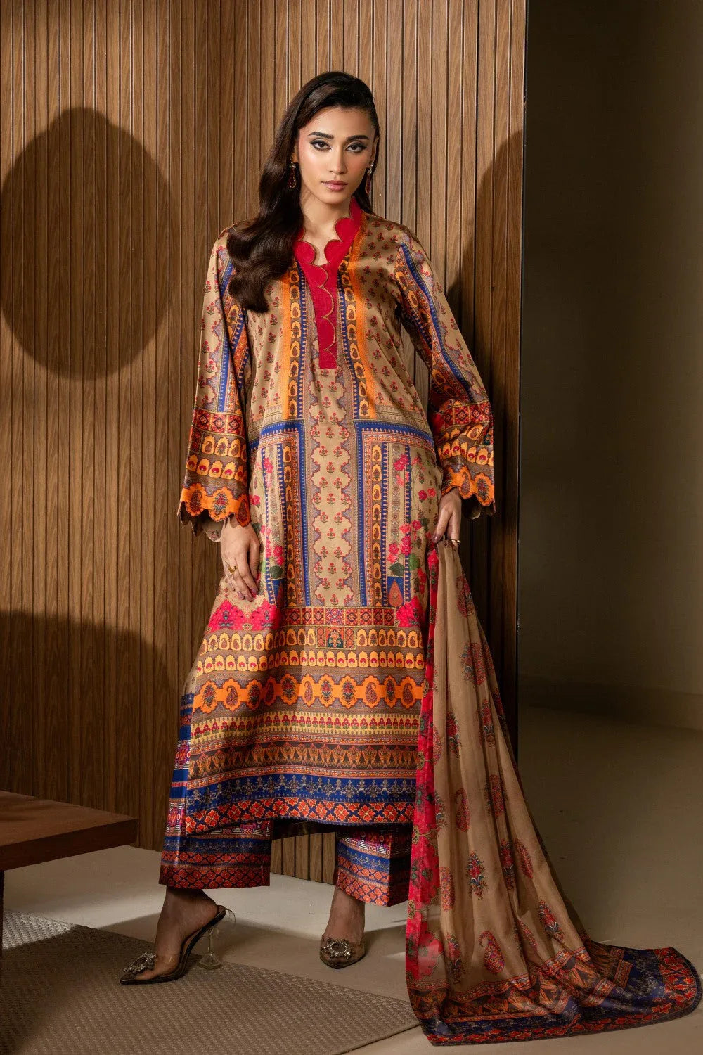 Maryum N Maria | Nazm Collection | SERENA - MS50467 - Rang-e-Khaas