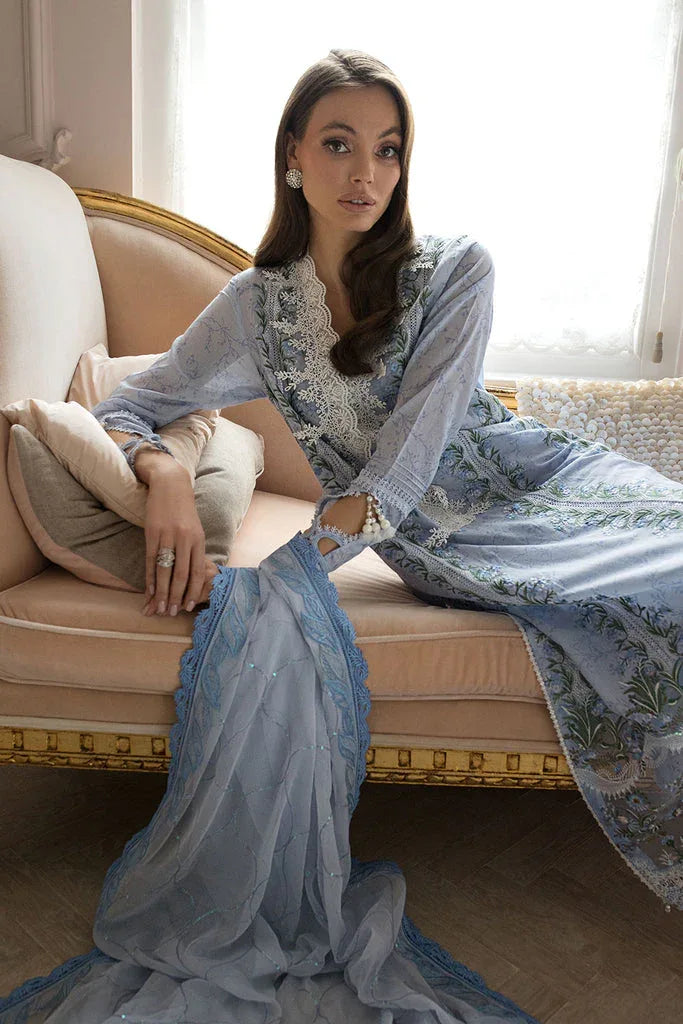 Sobia Nazir | Luxury Lawn 24 | DESIGN 13A - Rang-e-Khaas