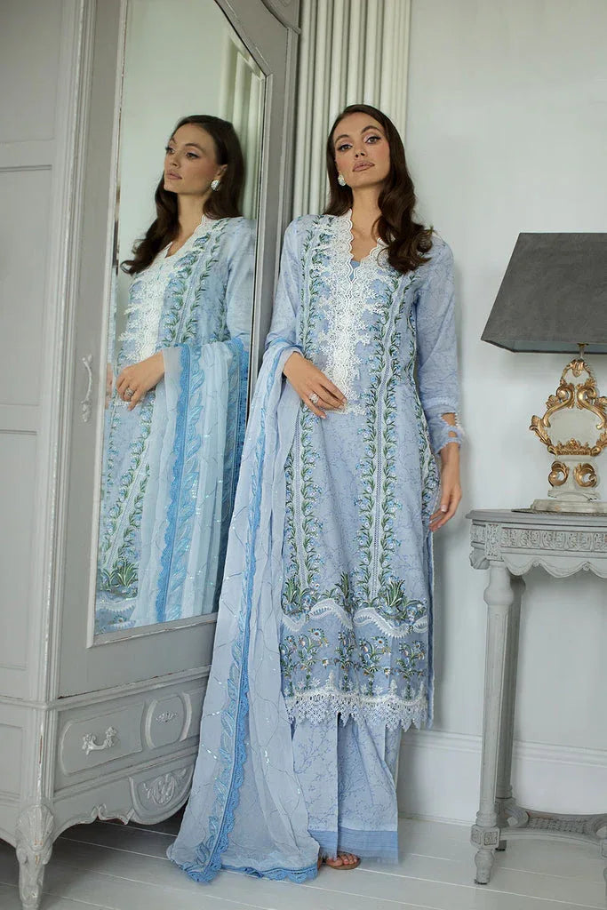 Sobia Nazir | Luxury Lawn 24 | DESIGN 13A - Rang-e-Khaas
