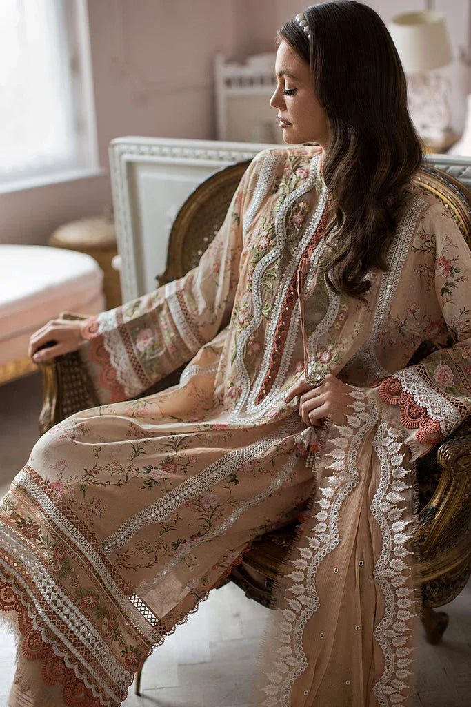 Sobia Nazir | Luxury Lawn 24 | DESIGN 14B - Rang-e-Khaas