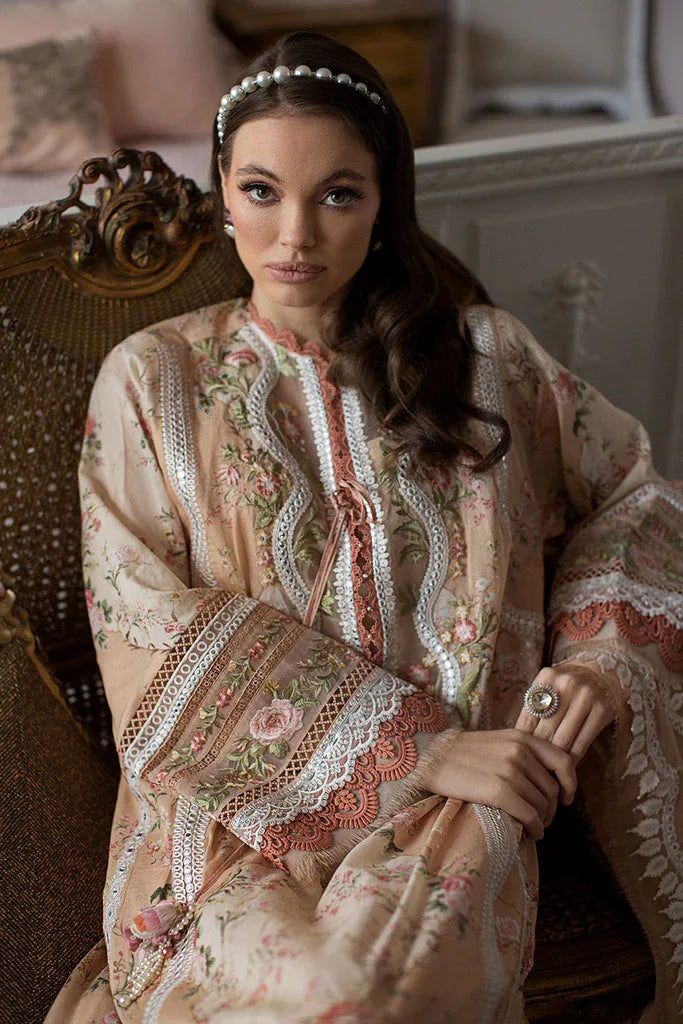 Sobia Nazir | Luxury Lawn 24 | DESIGN 14B - Rang-e-Khaas