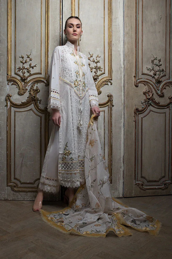 Sobia Nazir | Luxury Lawn 24 | DESIGN 3A - Rang-e-Khaas