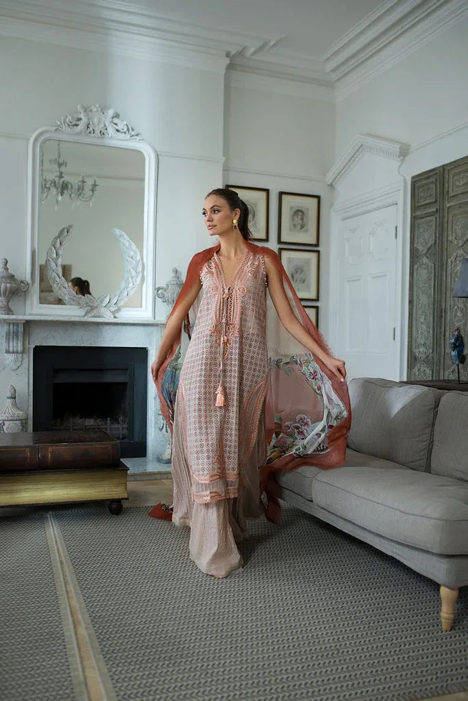 Sobia Nazir | Luxury Lawn 24 | DESIGN 5B - Rang-e-Khaas