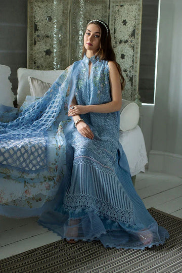 Sobia Nazir | Luxury Lawn 24 | DESIGN 6A - Rang-e-Khaas