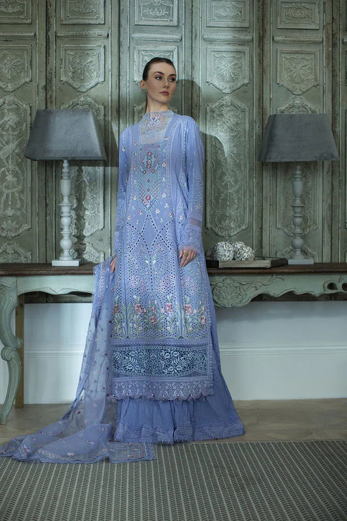 Sobia Nazir | Luxury Lawn 24 | DESIGN 9B - Rang-e-Khaas