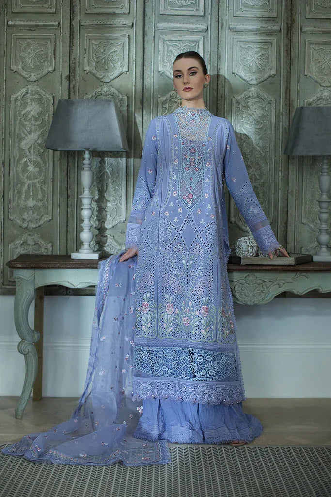 Sobia Nazir | Luxury Lawn 24 | DESIGN 9B - Rang-e-Khaas