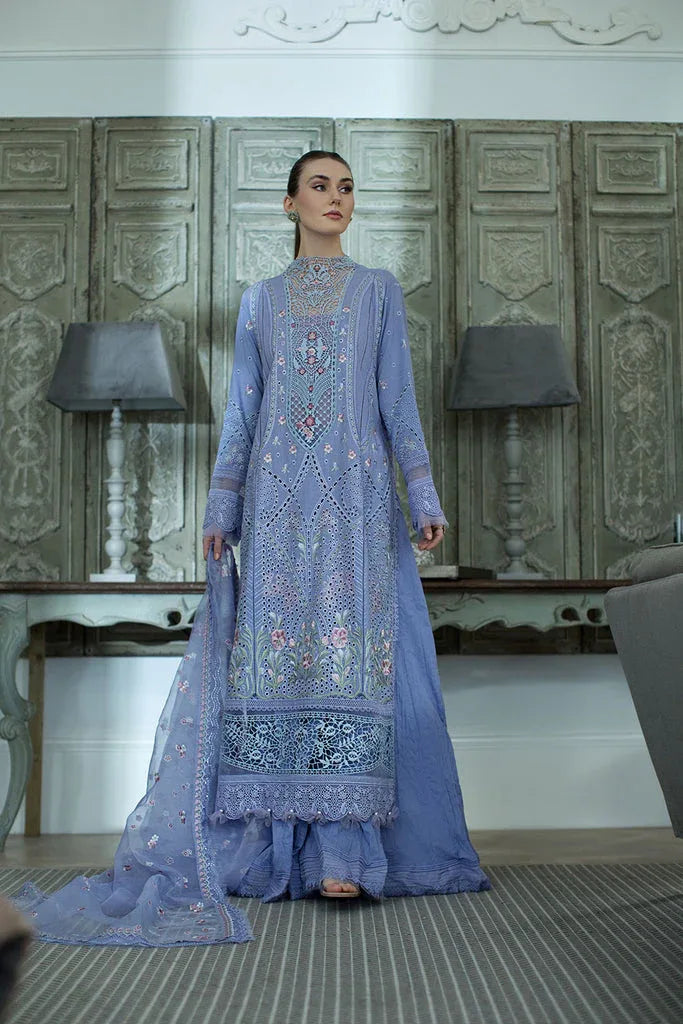 Sobia Nazir | Luxury Lawn 24 | DESIGN 9B - Rang-e-Khaas