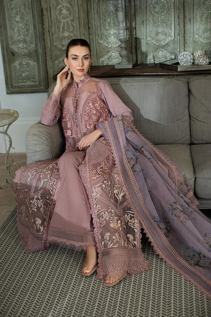 Sobia Nazir | Luxury Lawn 24 | DESIGN 10B - Rang-e-Khaas