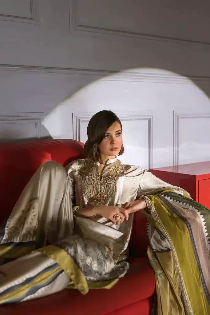 Sobia Nazir | Silk Collection 23 | 01 - Rang-e-Khaas