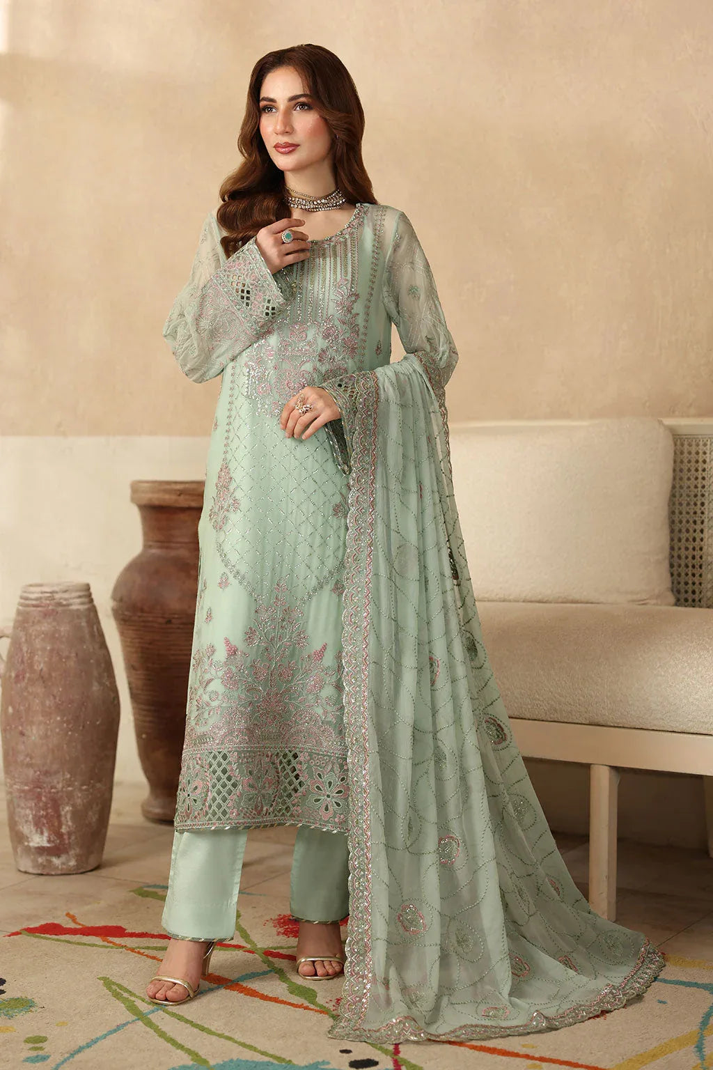 Ramsha | Sonehri Formals | BB-205 - Rang-e-Khaas