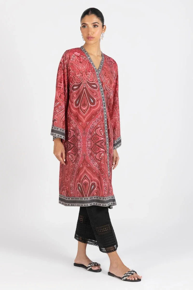 Sana Safinaz | Silk Tunics | SS23STP553 - Rang-e-Khaas