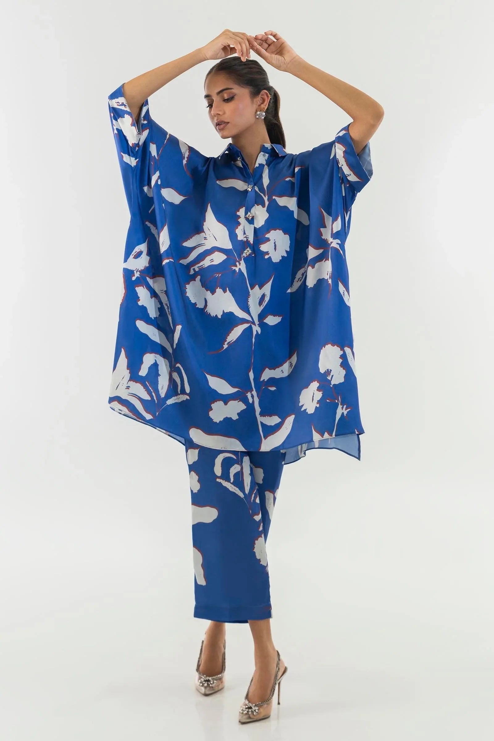 Sana Safinaz | Silk Tunics | SS24STP119P2T - Rang-e-Khaas