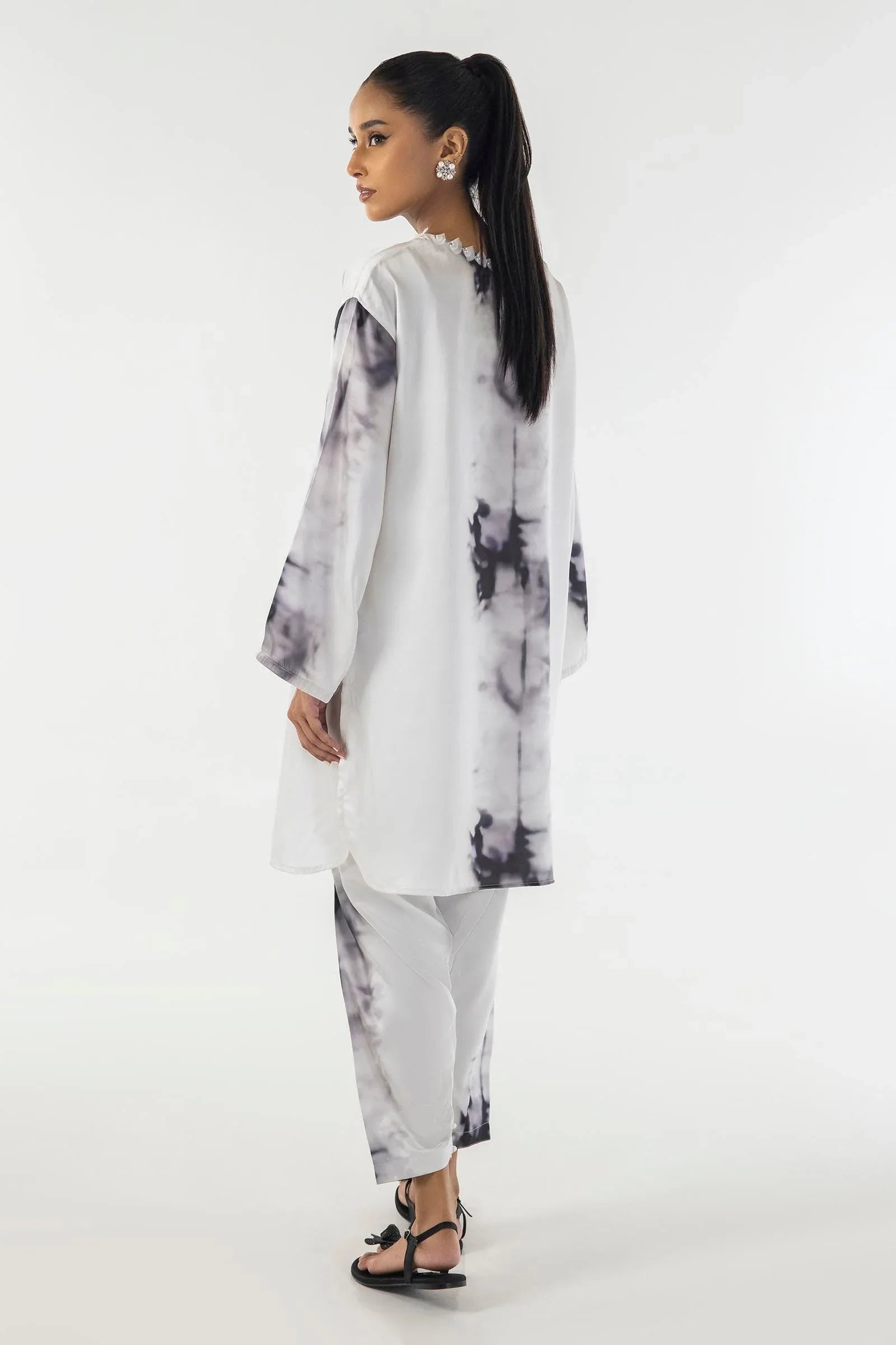 Sana Safinaz | Silk Tunics | SS24STP121P2T - Rang-e-Khaas