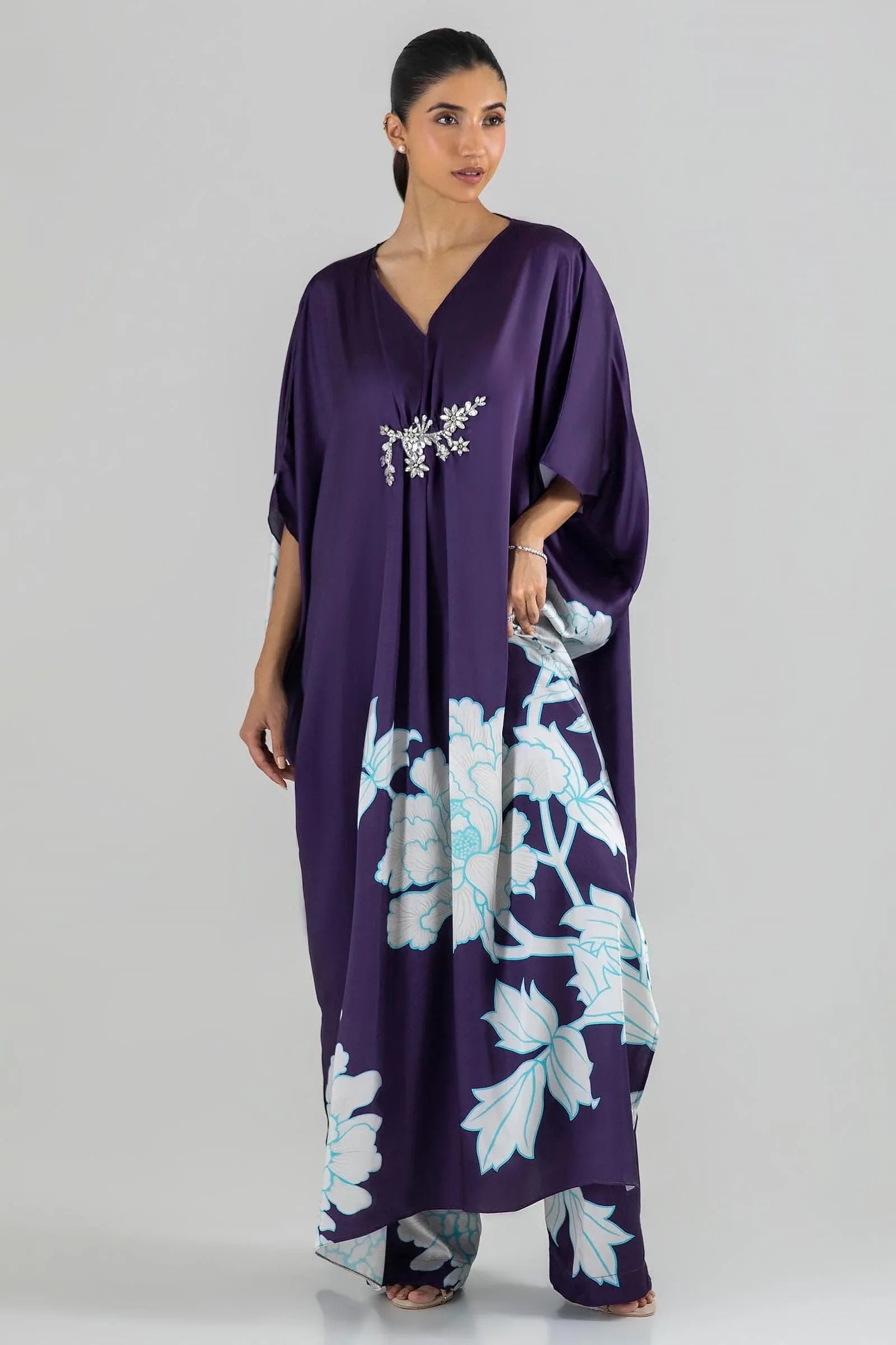 Sana Safinaz | Silk Tunics | SS24STP132P2T - Rang-e-Khaas
