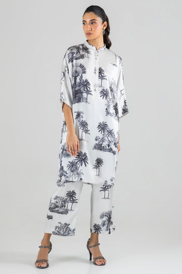 Sana Safinaz | Silk Tunics | SS24STP142P2T - Rang-e-Khaas