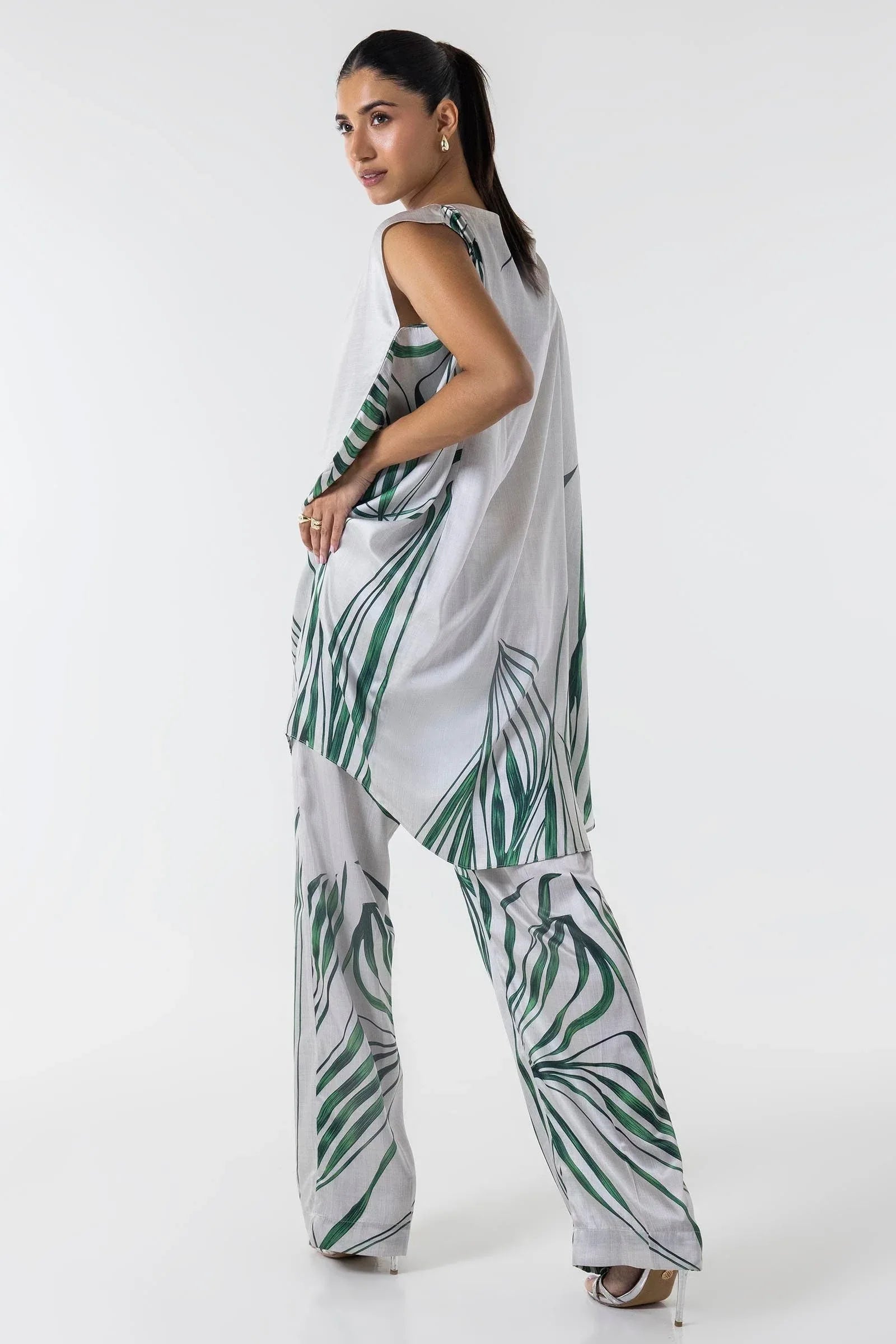 Sana Safinaz | Silk Tunics | SS24STP148P2T - Rang-e-Khaas