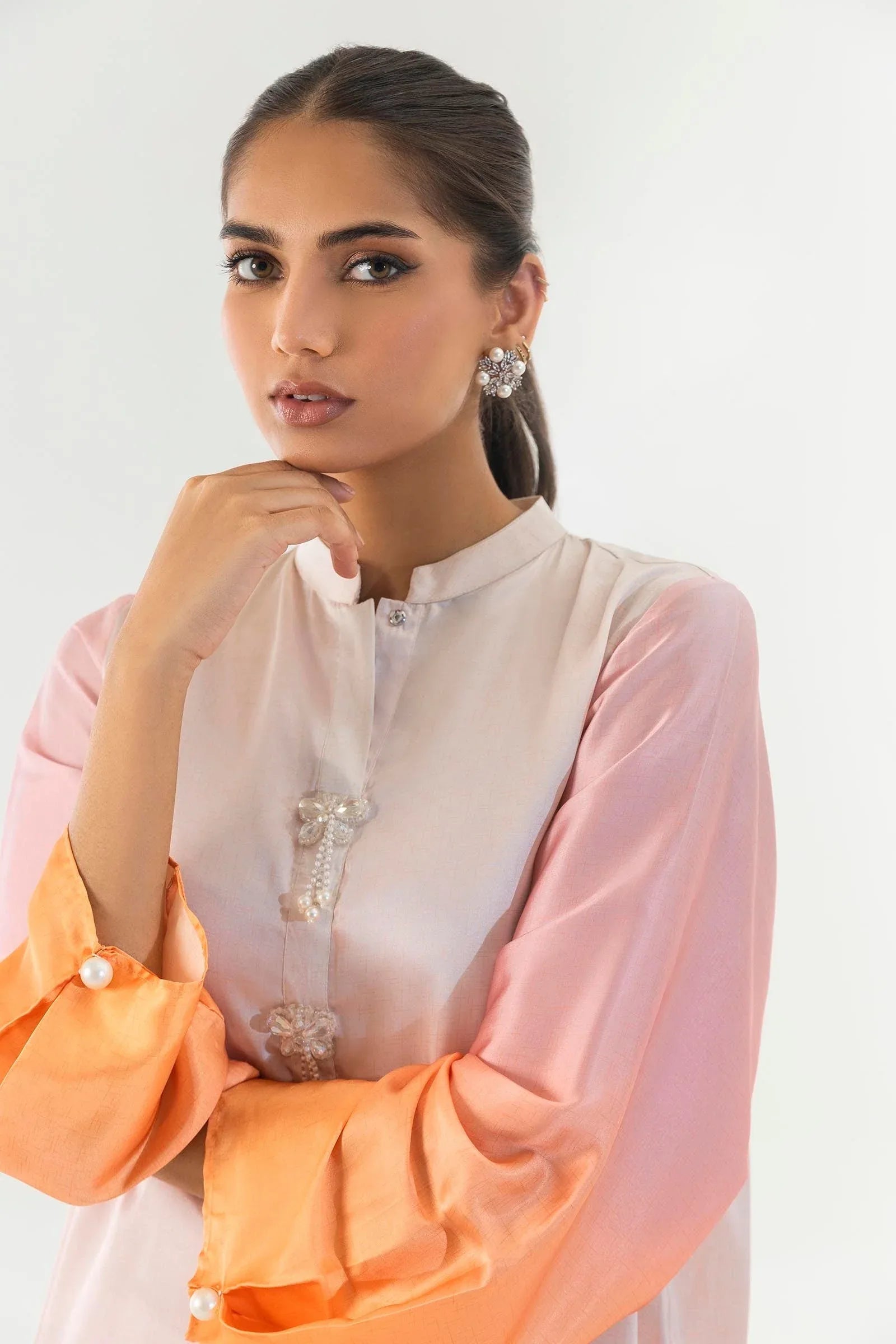 Sana Safinaz | Silk Tunics | SS24STP164P2T - Rang-e-Khaas