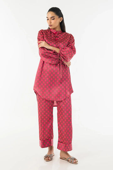 Sana Safinaz | Silk Tunics | SS24STP174P2T - Rang-e-Khaas