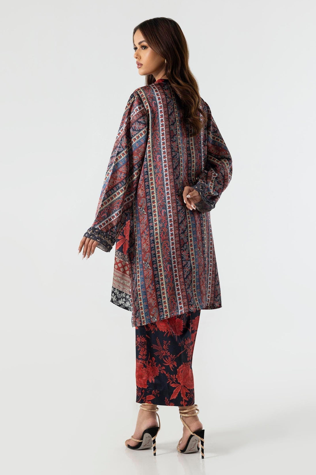 Sana Safinaz | Silk Tunics | SS24STP177P2T - Rang-e-Khaas