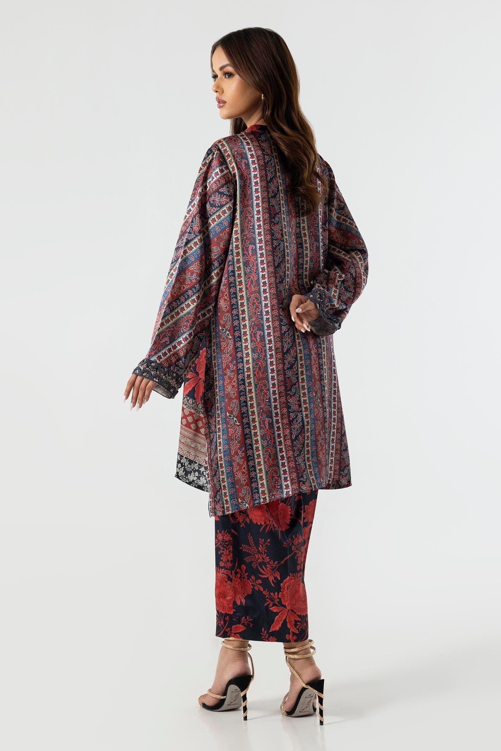 Sana Safinaz | Silk Tunics | SS24STP177P2T - Rang-e-Khaas