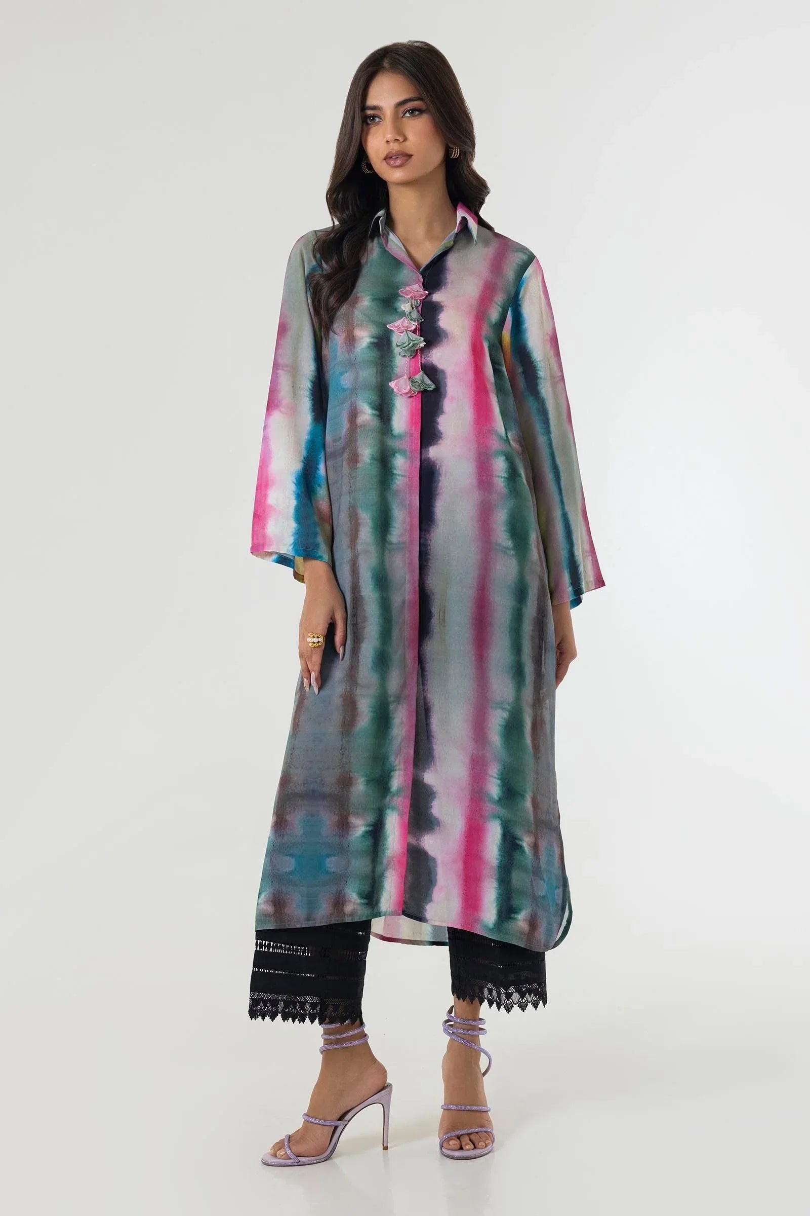 Sana Safinaz | Silk Tunics | SS24STP179 - Rang-e-Khaas