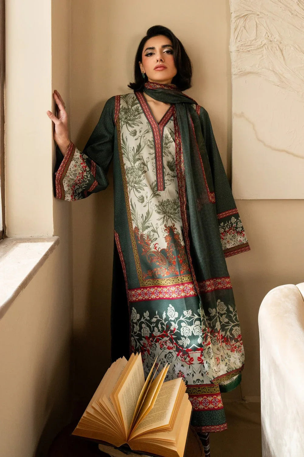 Maryum N Maria | Nazm Collection | STELLA - MS50459 - Rang-e-Khaas