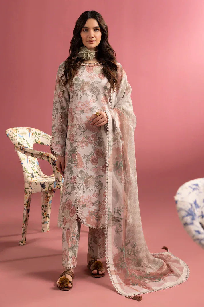 Alizeh | Sheen Lawn Prints 24 | Sunset Blush - Rang-e-Khaas