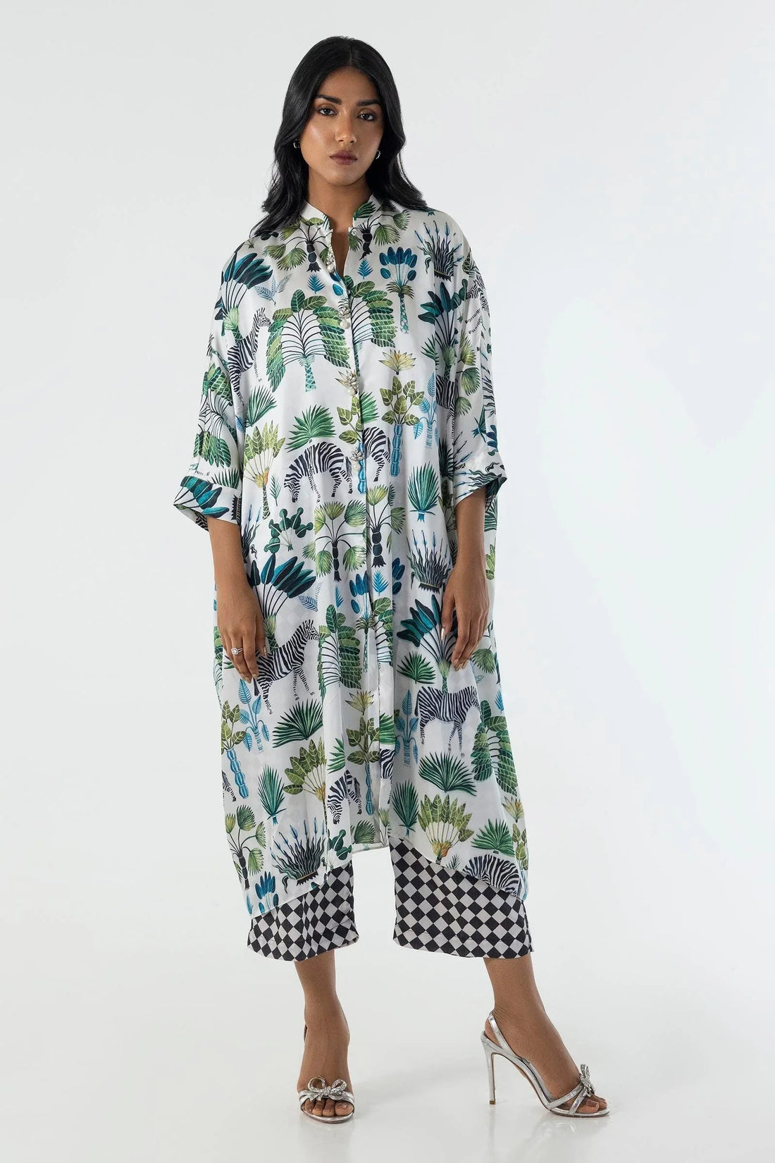 Sana Safinaz | Silk Tunics | SX24STP190P2T - Rang-e-Khaas