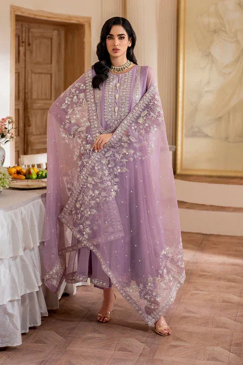 Declare | Chiffon Luxe | ORCHID LFP-1107 - Rang-e-Khaas