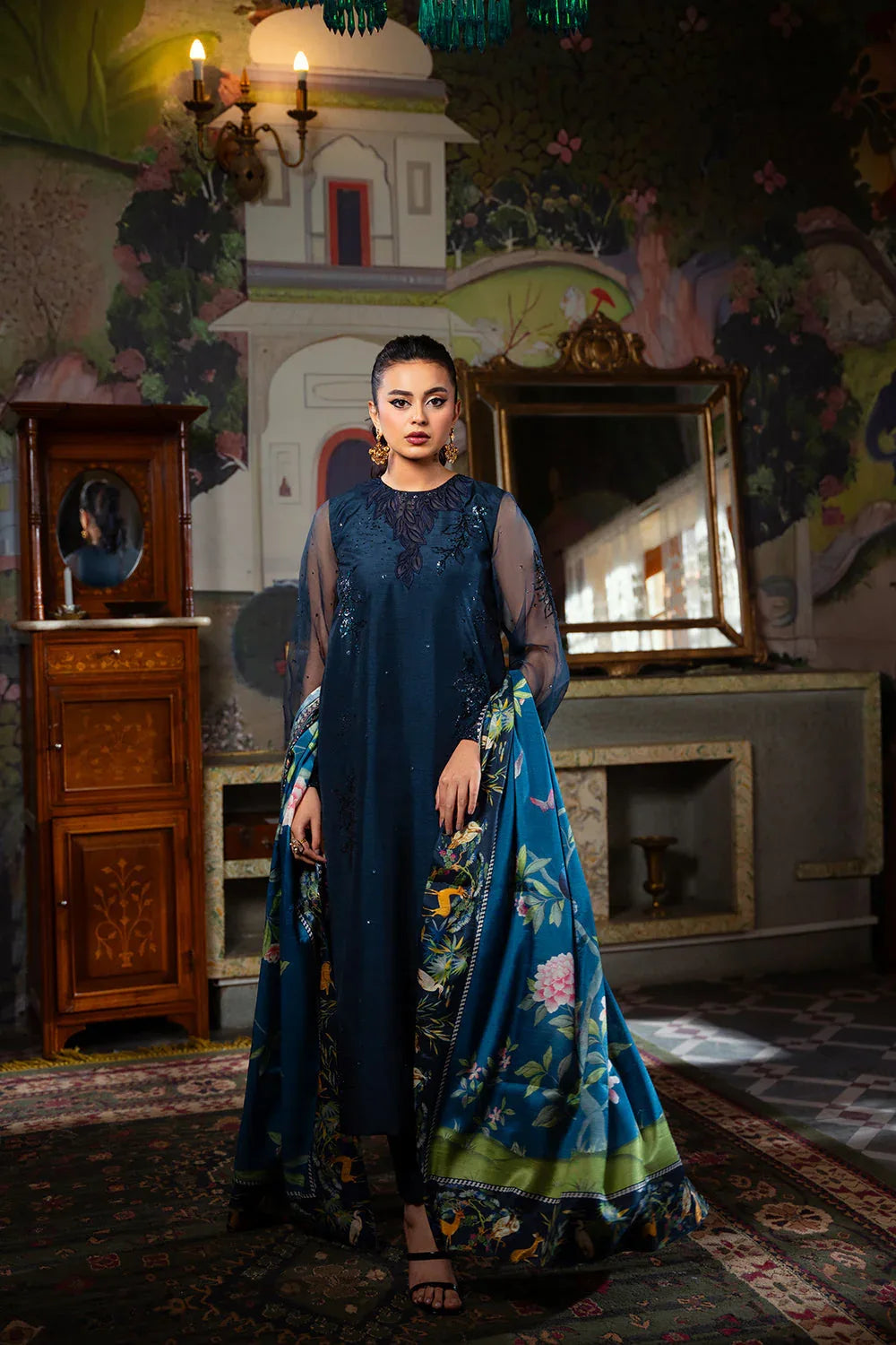 Saira Rizwan | Dahini Silk Pret | SIAN -SRLP03-25 - Rang-e-Khaas
