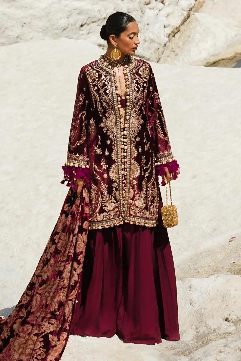 Sana Safinaz | Winter Luxury 23 | V231-003-CP - Rang-e-Khaas