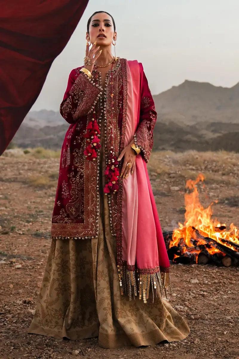 Sana Safinaz | Winter Luxury 23 | V231-004-DE - Rang-e-Khaas
