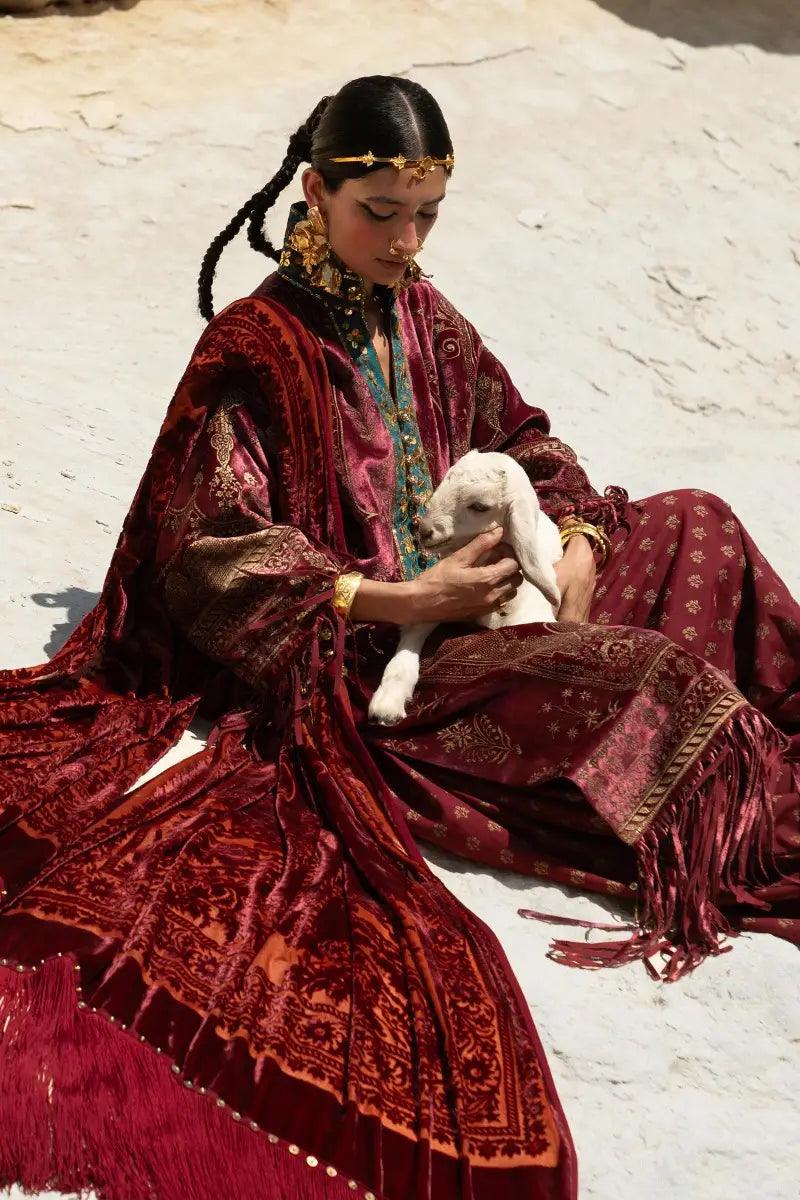 Sana Safinaz | Winter Luxury 23 | V231-006-CO - Rang-e-Khaas