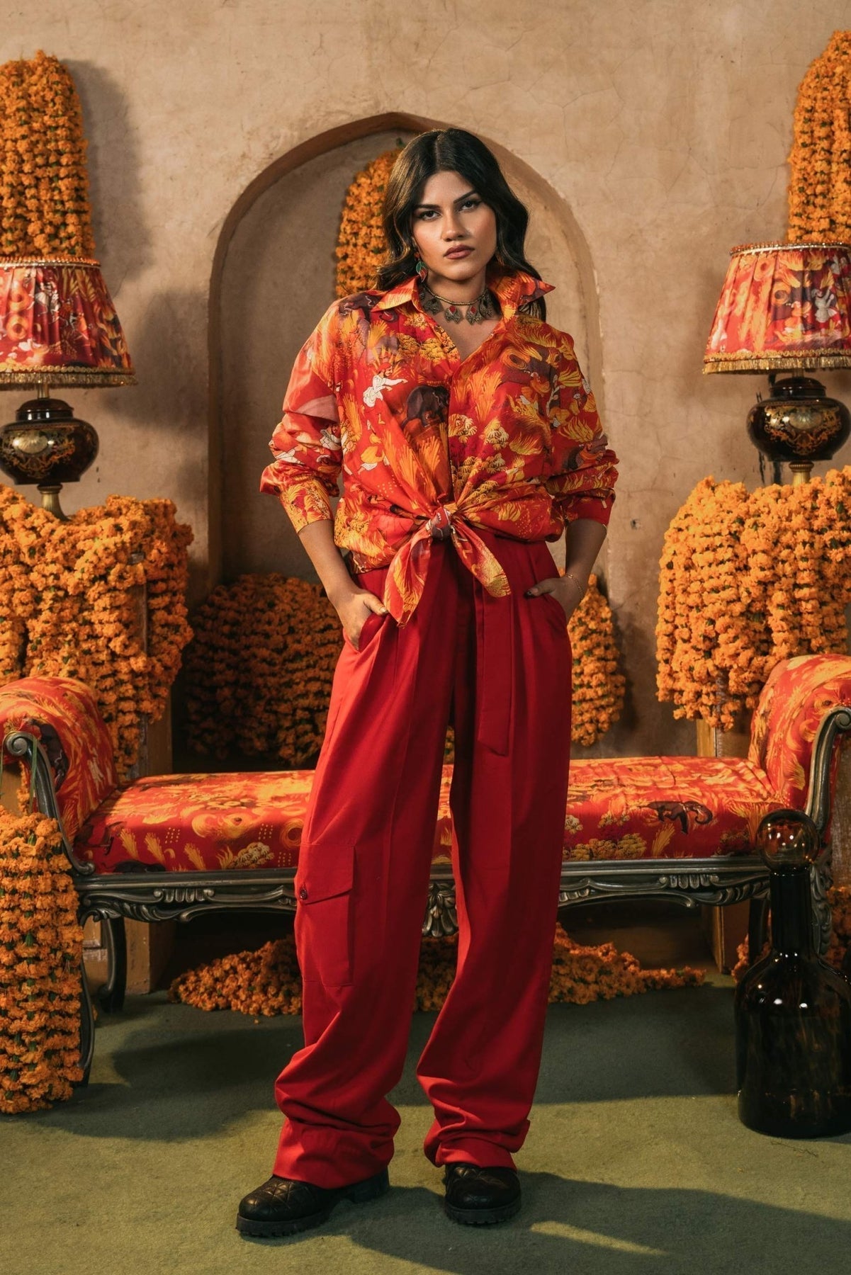 Fahad Hussayn | Lawn Banger | Vameq - Rang-e-Khaas